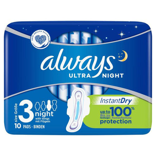 Always Sanitary Towel night Wings