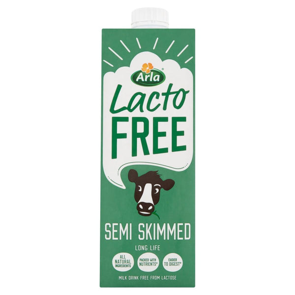 Lactose free semi-skimmed milk 1L (fresh)