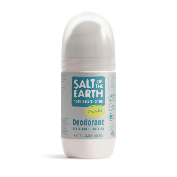Salt of the Earth unscented refillable spray deodorant (75ml)