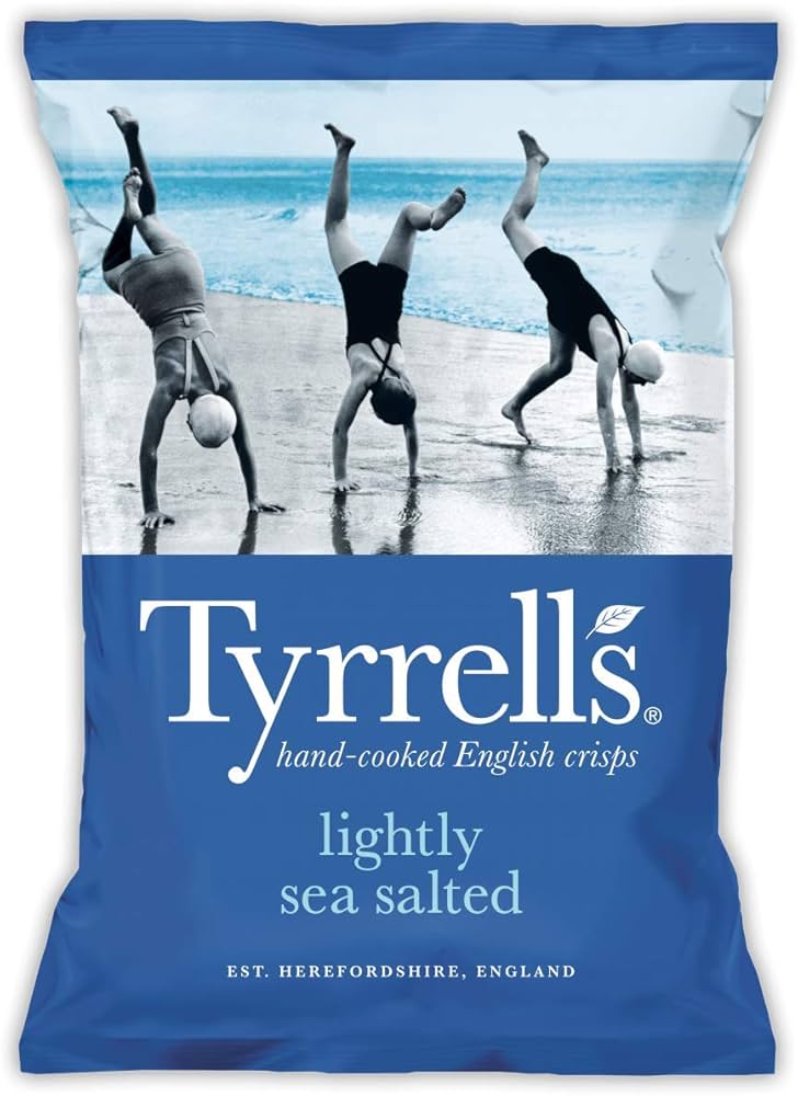 Lightly sea salted crisps 40g
