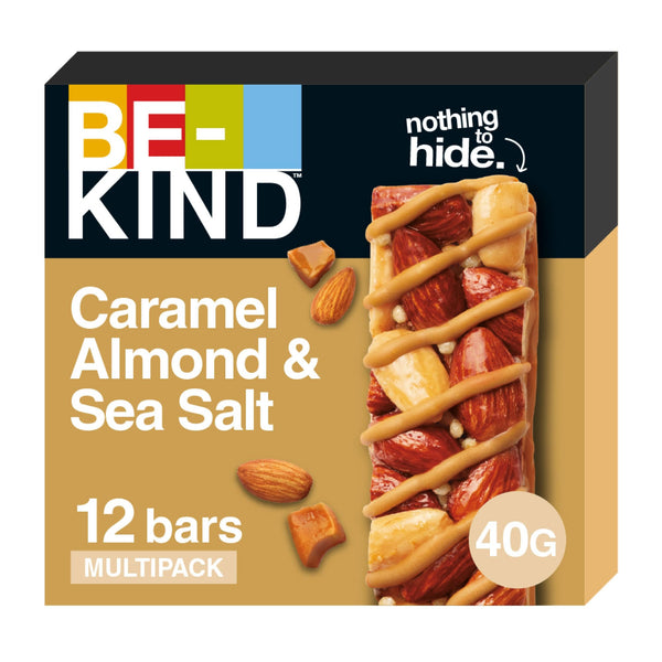 KIND: Caramel, Almond & Sea Salt (40 g) 12pcs
