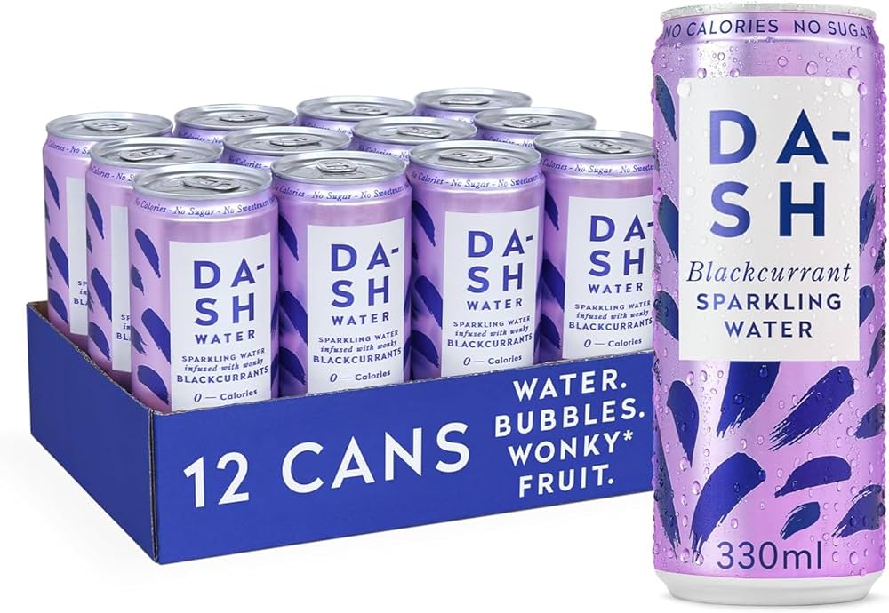 Blackcurrant Dash water 330ml - 12 packs