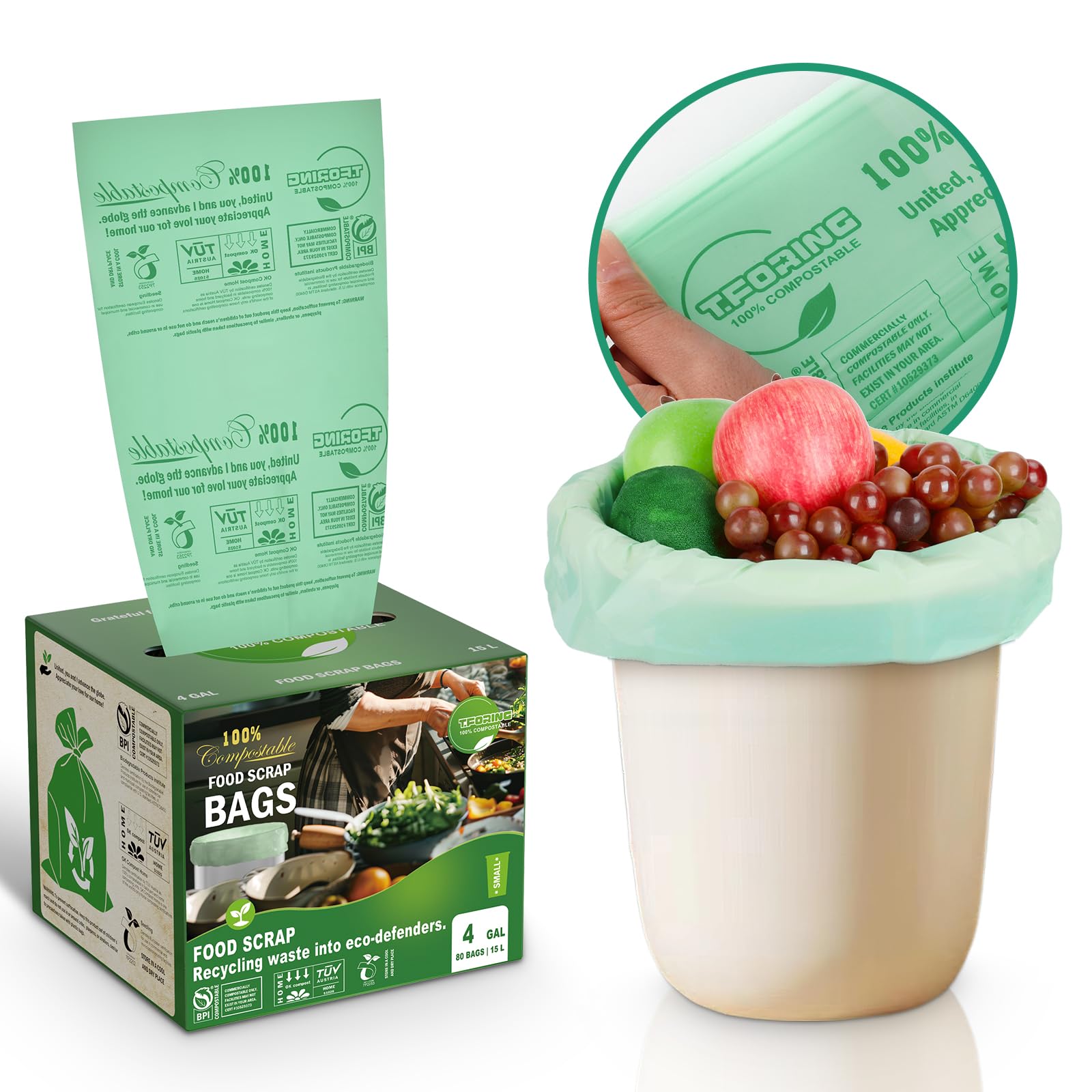 Food waste sacks - 15L