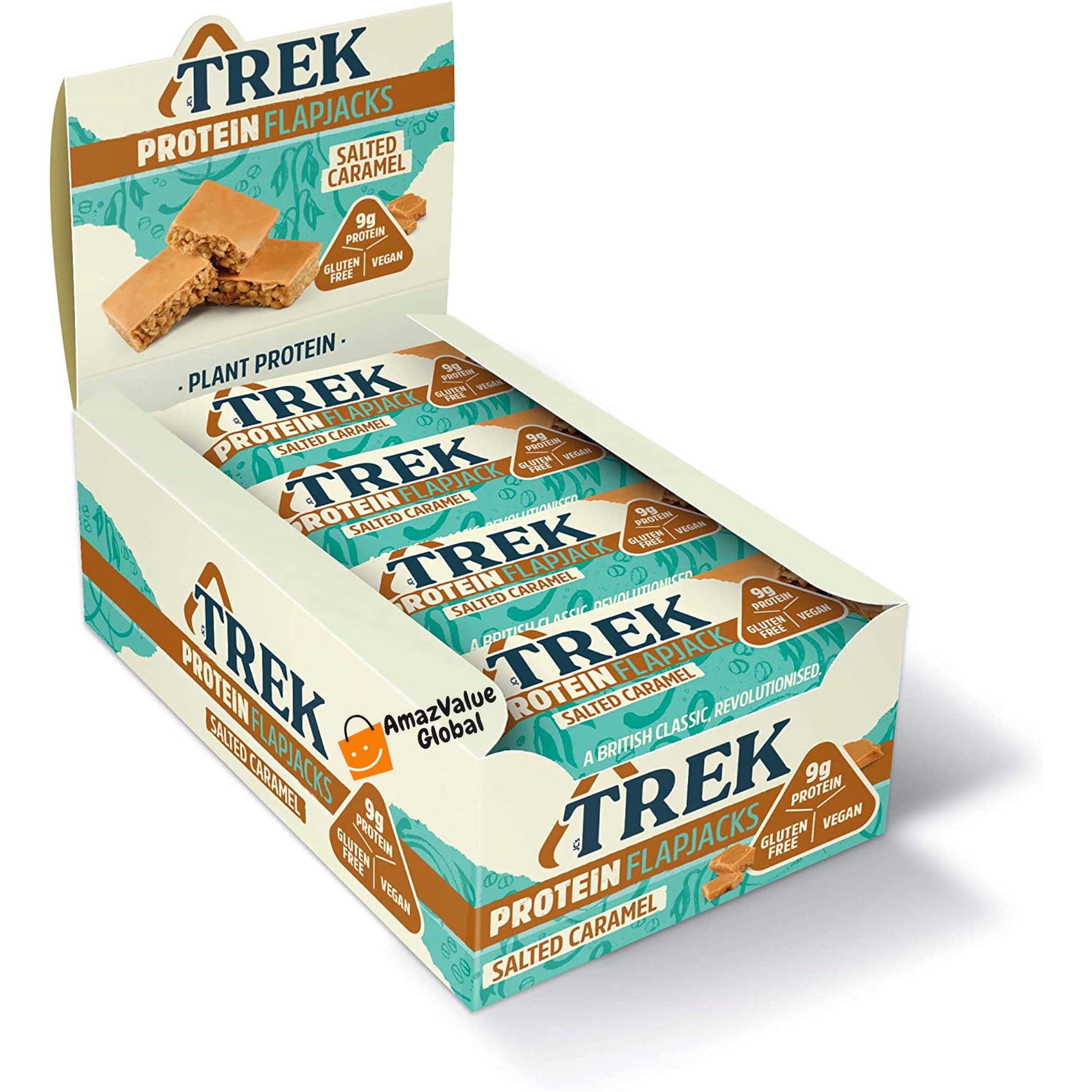 Trek: Salted Caramel, Flapjack (50 g) 15 pcs