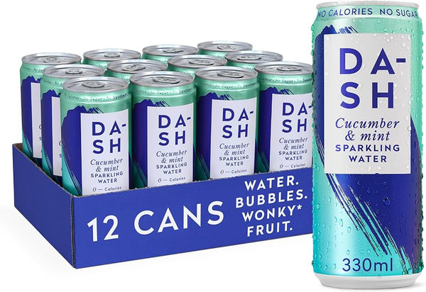 Cucumber Dash water 330ml - 12 packs
