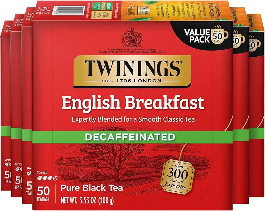 English Breakfast decaf - enveloped 50 pcs