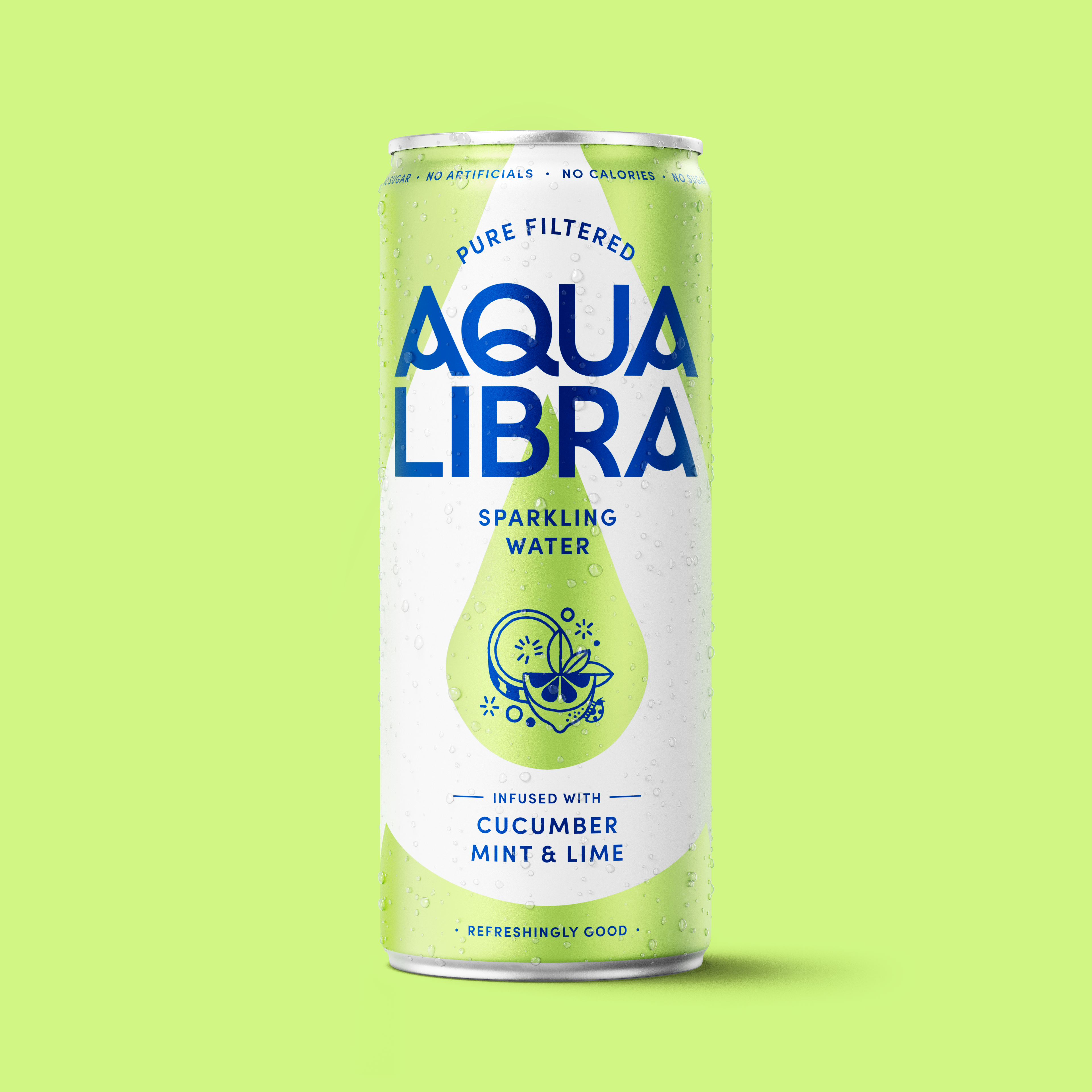 Aqua Libra Cucumber Mint & Lime 330ml