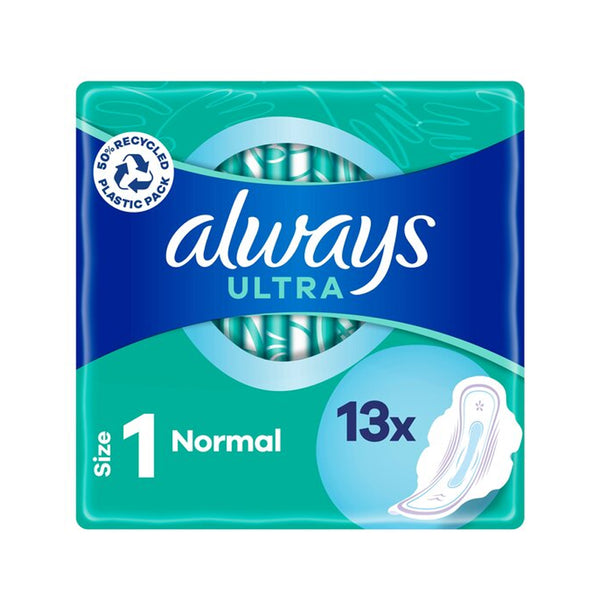 COT - Always Ultra Sanitary Towels Normal Plus With Wings 13’s