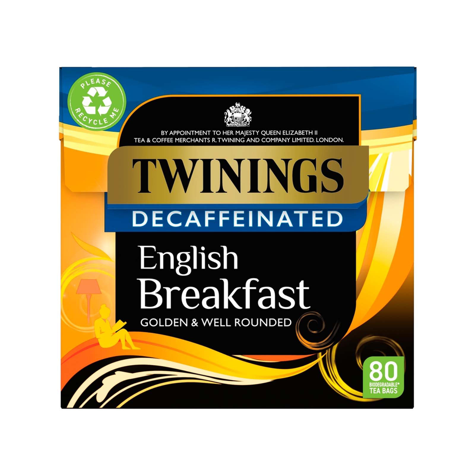 English Breakfast Decaf Tea Bags 80pcs