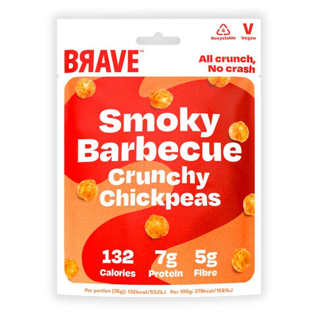 Smoky Barbecue crunchy chickpeas (35g packet)