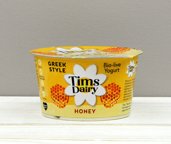 Greek style honey yoghurt 175g pot
