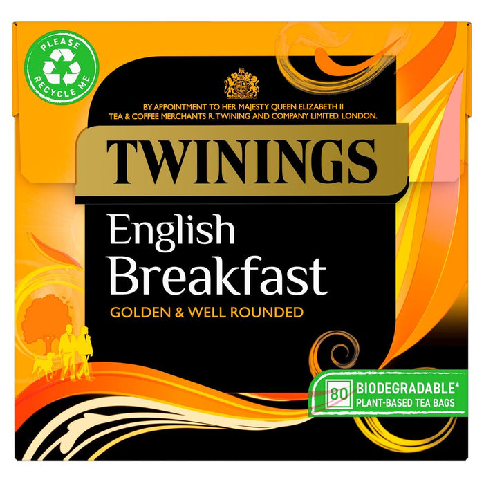 Twinings English Breakfast Tea (80pcs)