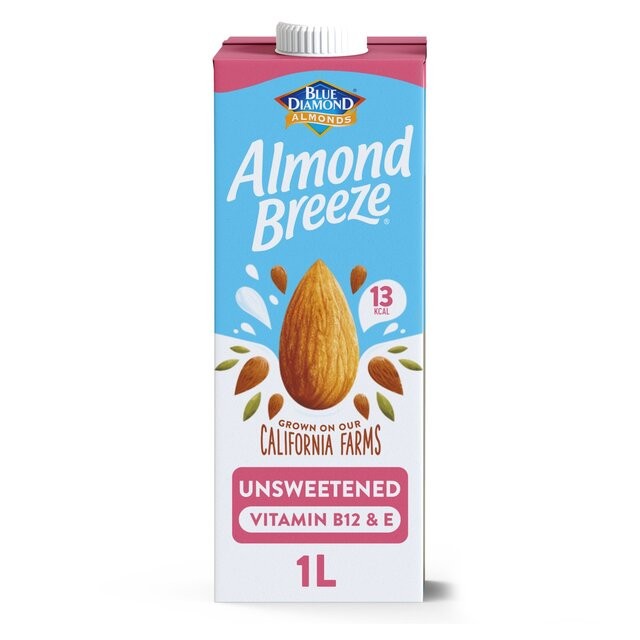 Almond Breeze Long Life Unsweetened Almond Milk 1L