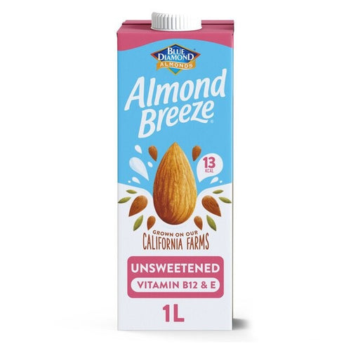 Almond Breeze Long Life Unsweetened Almond Milk 1L