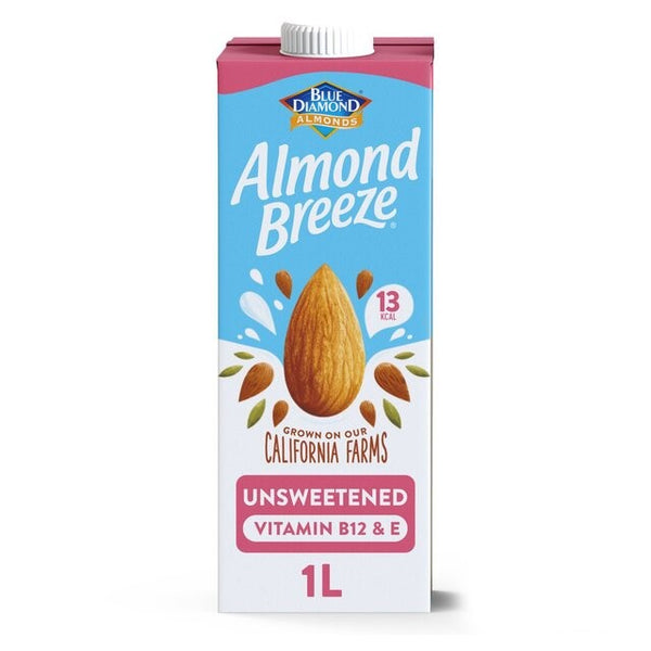Almond Breeze Long Life Unsweetened Almond Milk 1L