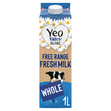 Yeo Valley Organic Whole milk 1L