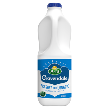 🔵 Cravendale Filtered Whole Milk 2L 