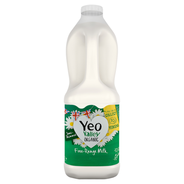 Organic Yeo Valley Semi Skimmed Milk 2L