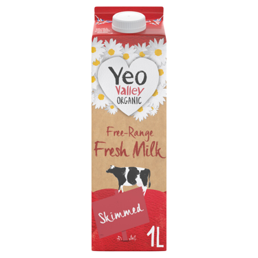 Yeo Valley Organic Skimmed milk 1L