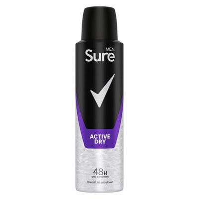 COT - Sure Active Dry Anti-Perspirant Deodorant For Men 150ml